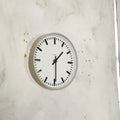 Keukenklok, Siemens Wandklok Werkplekklok Jaren 70, Kantoorklok, Secundair Uurwerk, uniek Housewarming cadeau interieur