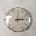 Retro TN 1970s Wall clock, Kitchen clockwork by Tele Norma West, made in Germany Plexiglass