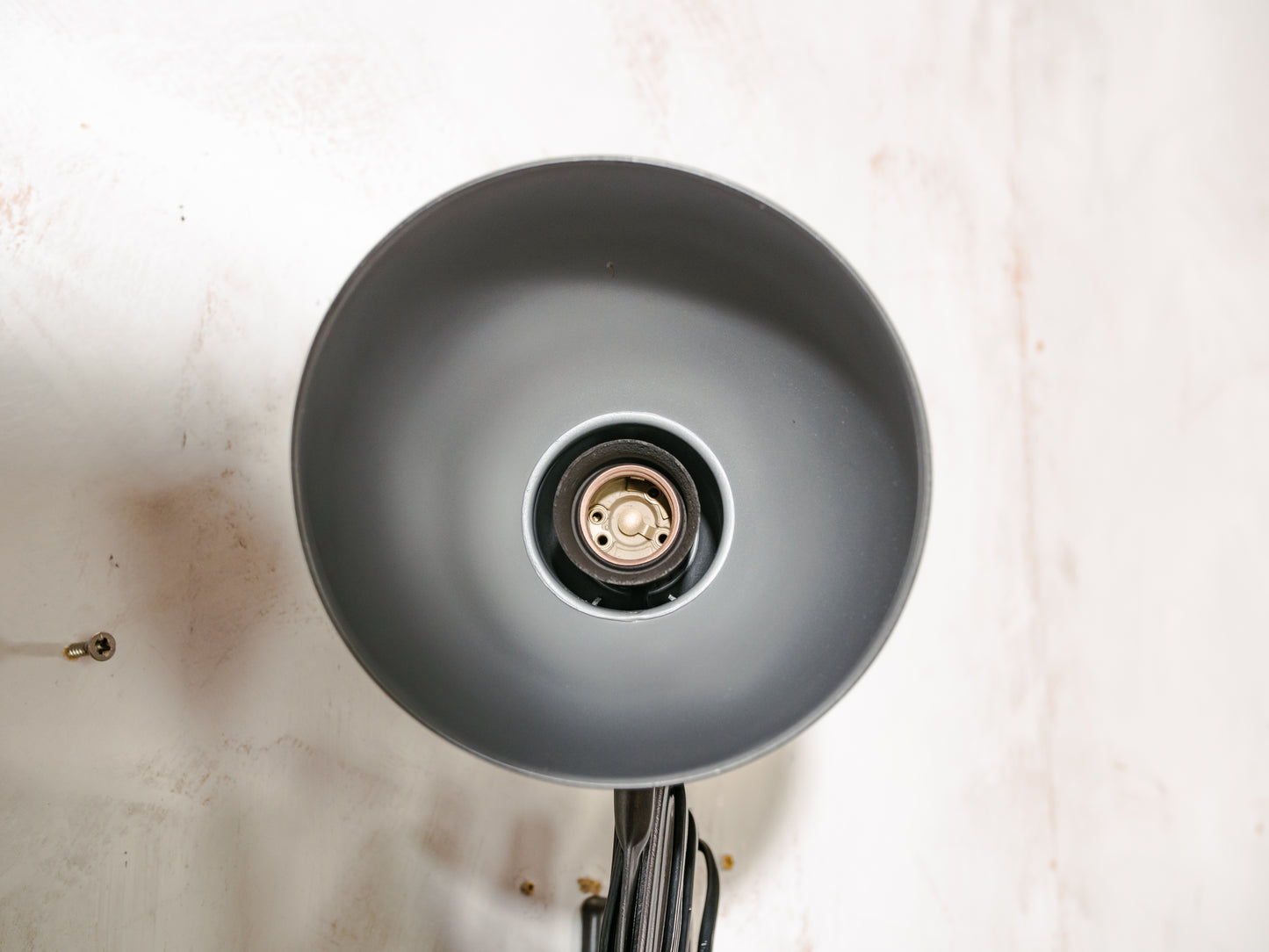Kaiser Idell 6718 Scissor Lamp 1930s, Black renovated Bauhaus Wall lighting, Antique Harmonica light designed by Christian Dell