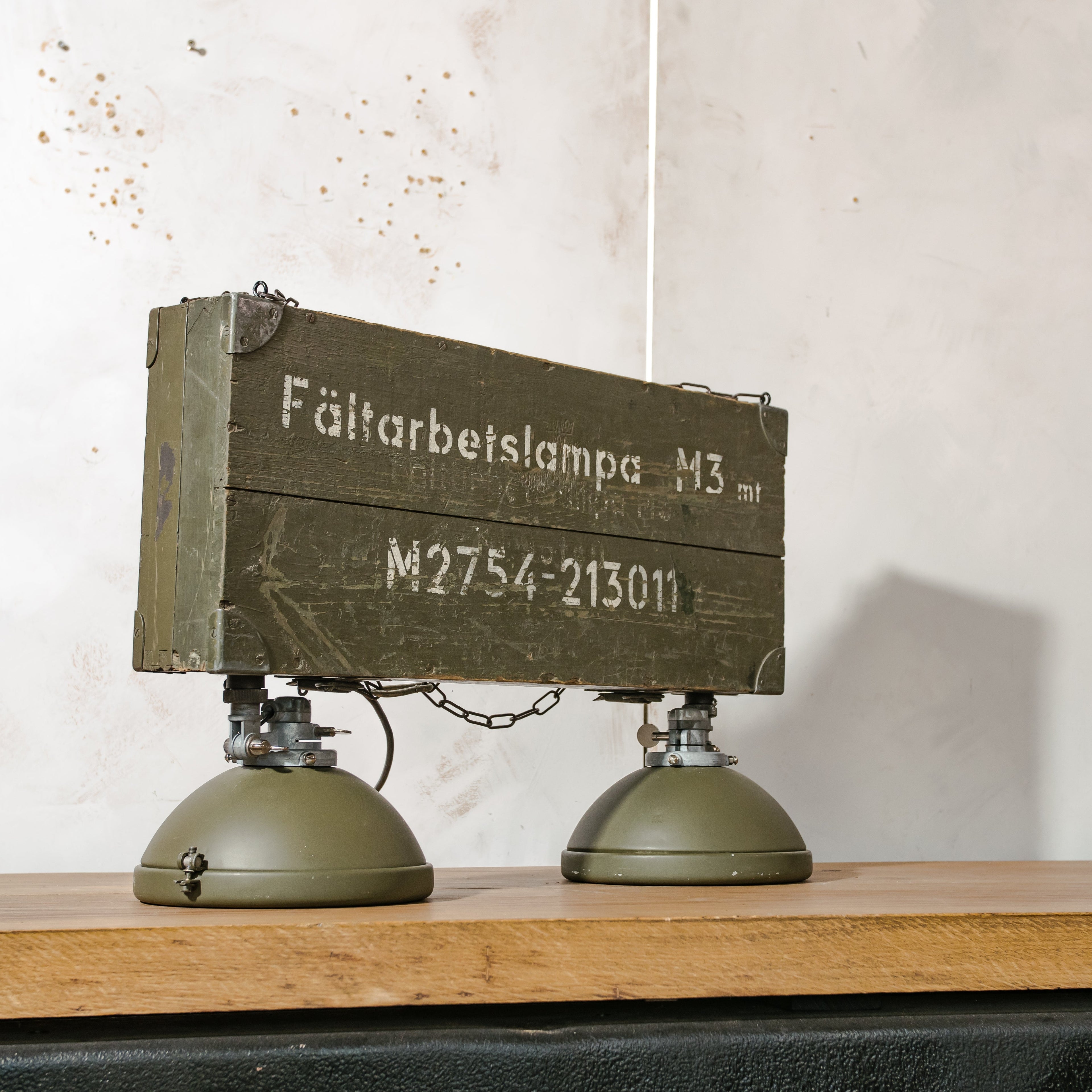 One-of-a-Kind Industrial Rustic Pendant Light, Unique Vintage Army Crates & Field Lamps, Adjustable Chandelier Bar Pool Table Lamp