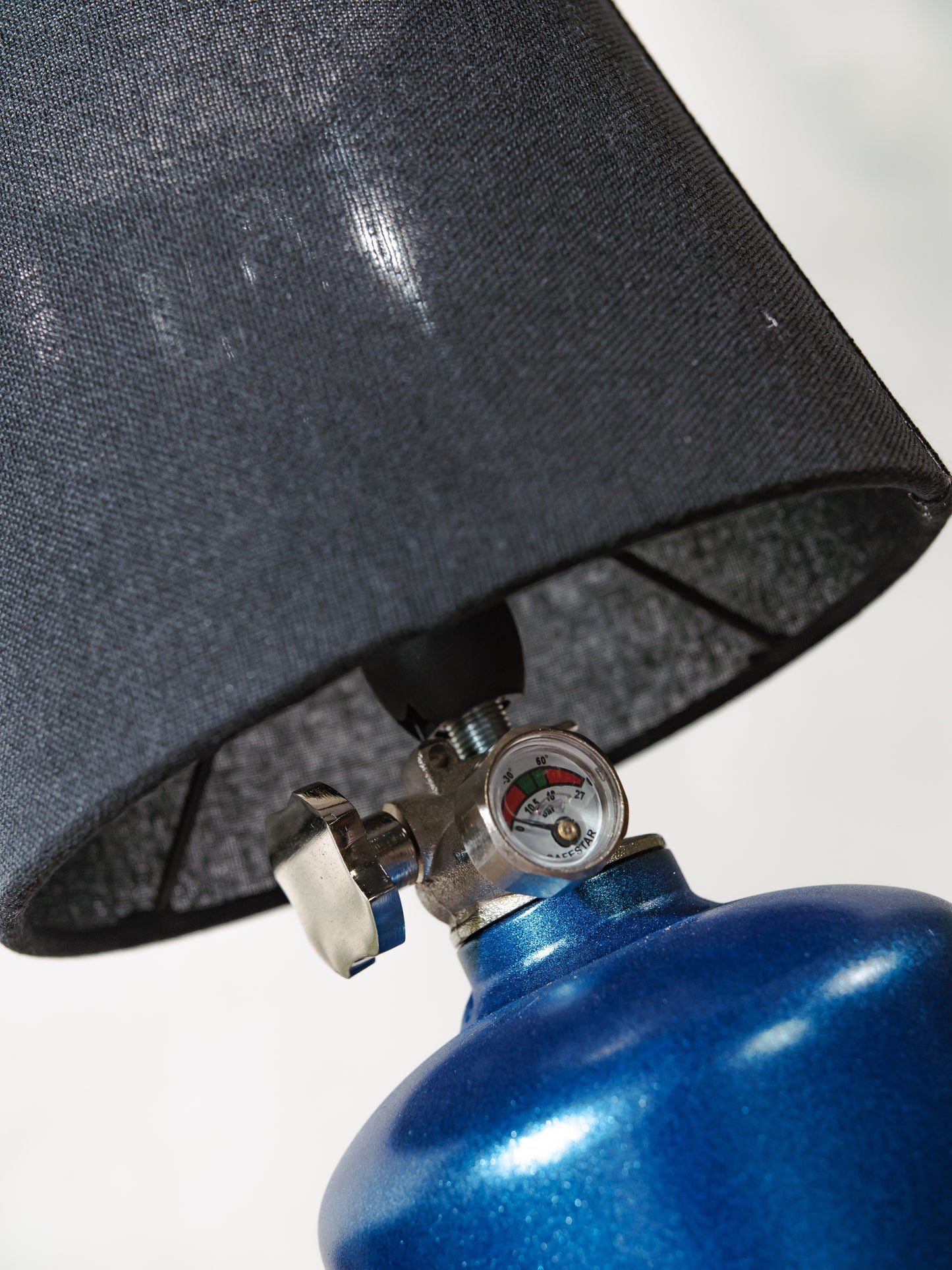 NOS Nitrous Bottle Metal Desk Lamp, Fast and Furious inspired Upcycled Tuning Light, Car Enthusiast Gift, Racing Decor for Office & Garage