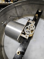 Brillié Double-Sided Station Clock, 1950s, Ø 32 cm, detail view 12