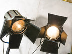Industrial Berkey Italia (Mole Richardson) N.O.S. Dutch Television Spotlight Floor lamp, Retro interior Floor lighting, Home Theatre decor