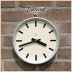 Siemens Slave Clock, Fabrieksstijl Tijdstuk, 1970 Interieur Muurdecoratie, Geschenk Nieuw Huis Housewarming