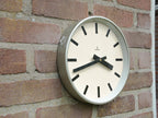 Siemens Slave Clock, Fabrieksstijl Tijdstuk, 1970 Interieur Muurdecoratie, Geschenk Nieuw Huis Housewarming