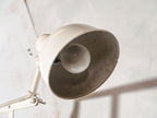Beige 1940s ADEM Large Scissor Lamp, Bauhaus Dutch designer Harmonica Wall lighting