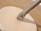 Hala Zeist Desk Lamp Model 98 by H. Busquet, 1950s, Beige Metal Office lighting, 1950s Table light