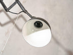 Renovated Machine Black ADEM Scissor Wall Lamp 1940s, Unique Wall Accordion Light, Harmonica Lighting, Dutch Design lamps