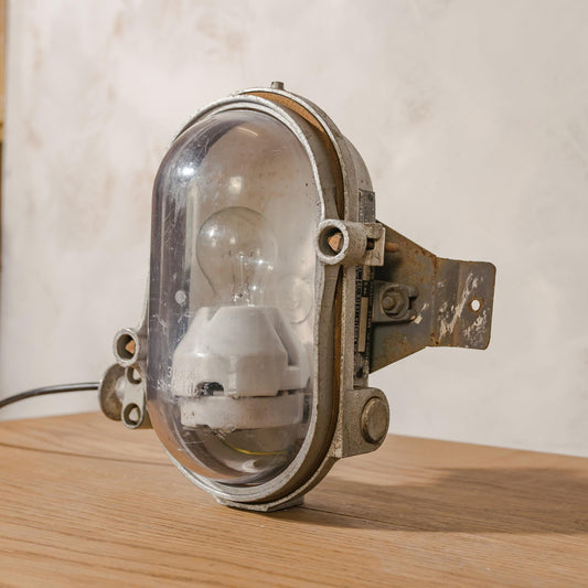 Factory Industrial Bunker Wall Lamp, Explosion Proof EOW, Patina Wall mounted lighting